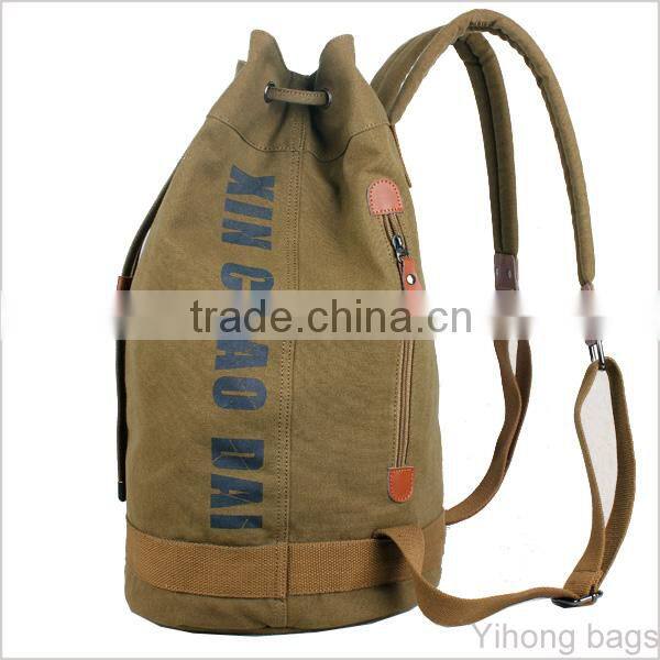 custom canvas backpack bag 2016