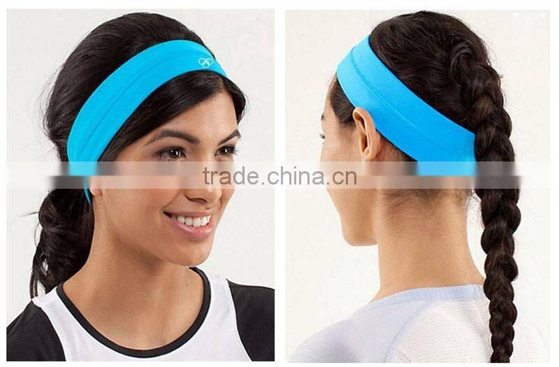 (Factory/low MOQ) adjustable elastic headbands