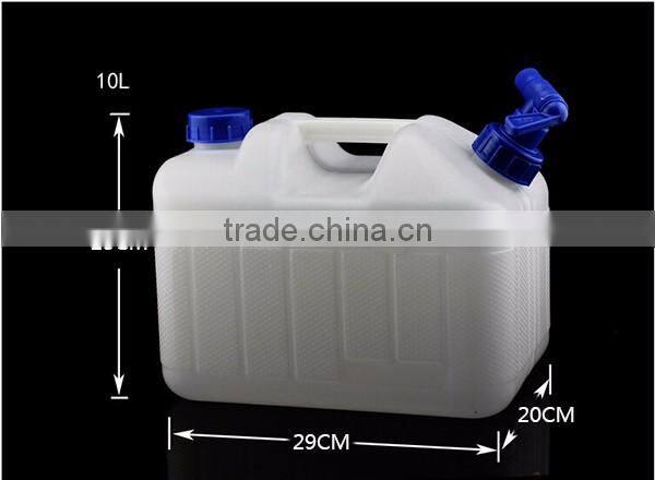 10L Outdoor Eco-Friendly HDPE drinking Purified water bucket for Traveling by car camping 10L 15L 18L 23L