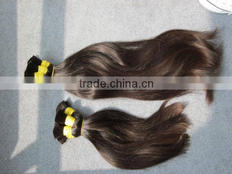High quality european Remy hair human hair weft