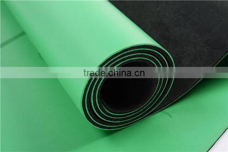 Anti-Tear wear-resisting white rubber base pu leather durable mat