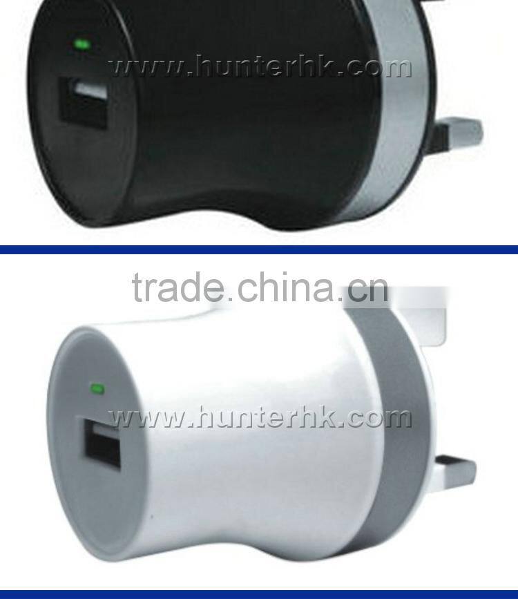 Own Logo For Mobile Phone 1 Port USB Mains Charger