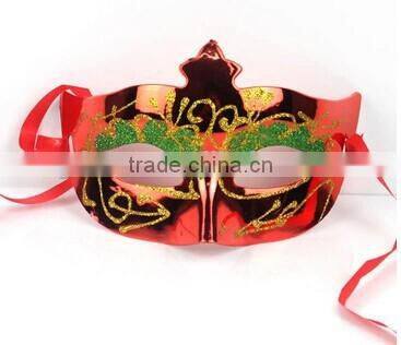 2015 Wholesale Hot Sale fashion Custom masquerade plastic mask for party