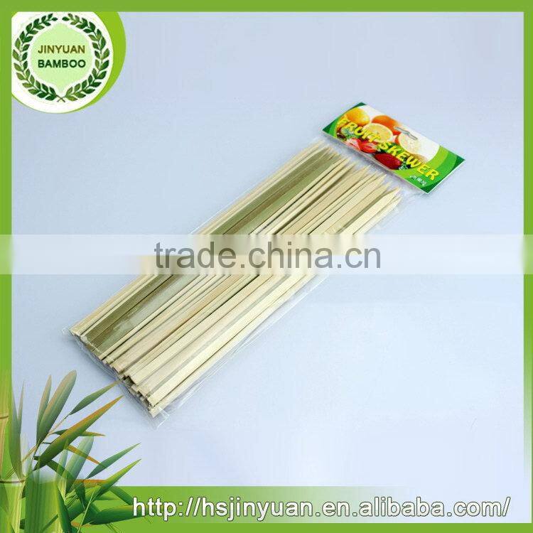 Environment friendly crazy Selling well polished flat bamboo skewers