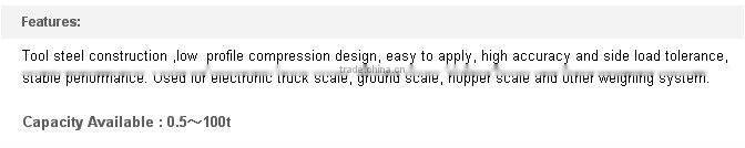 IP67 steel alloy rain sensor of weighing