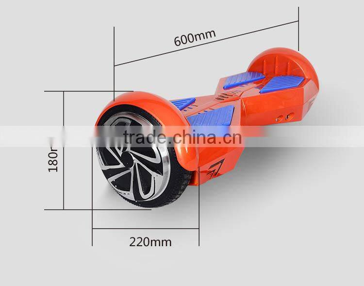 Bluetooth Music LED Lighting 2 Wheel Self Balancing Vehicle for Kids