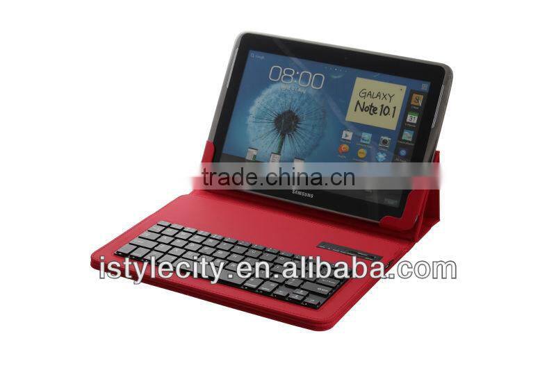 Black For ipad / sumsungPu leather bluetooth keyboard