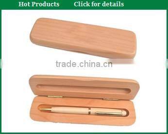 rose wood luxury woooden pen box for two pcs