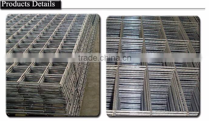 ISO9001 China manufacturer 6x6 concrete reinforcing welded wire mesh