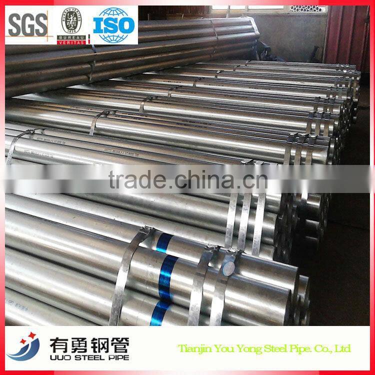 scaffolding material astm a53 schedule 40 galvanized steel pipe
