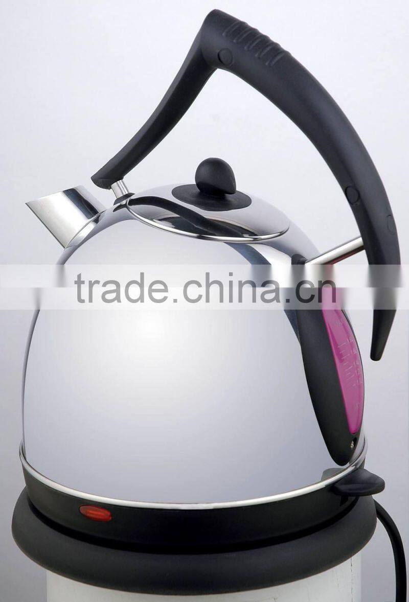 Low price hotel use /household and efficient stainless steel mini electric water kettle
