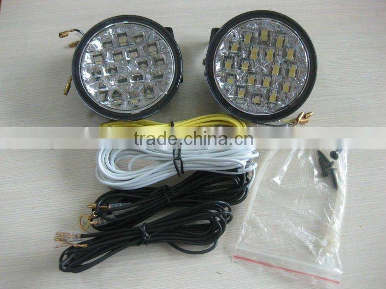 12V 24v universal led drl daytime running lights