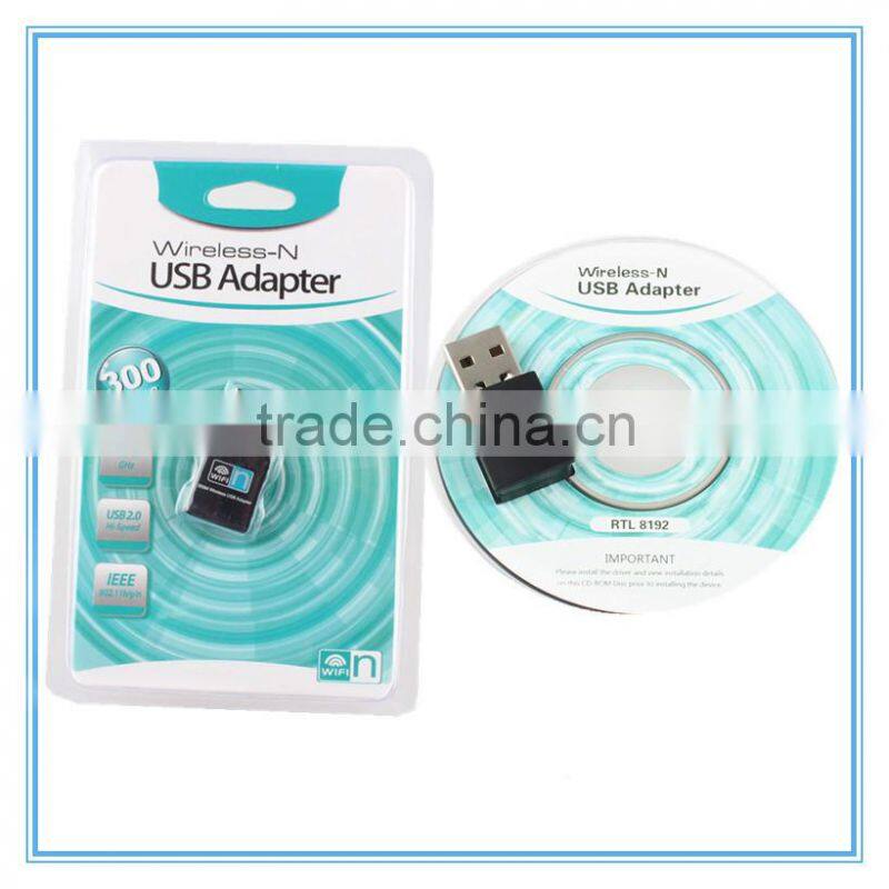 Realtek 8192CU mini 300Mbps Usb 2.0 Network Interface Card WiFi Lan Adapter 802.11n/b/g