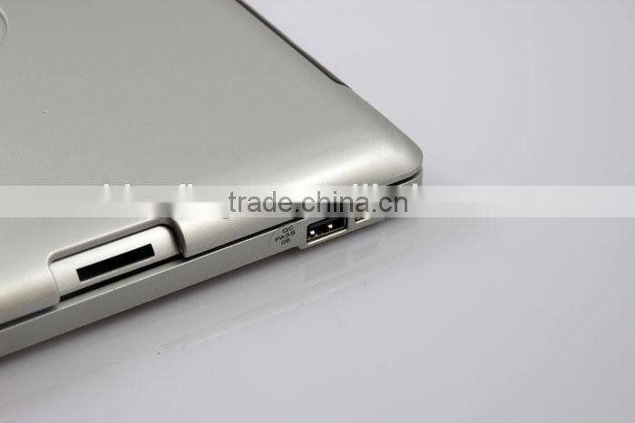 Power bank wireless Bluetooth keyboard case for iPad234 with 4000mah battery,rechargable folio calmshell Bluetooth keyboard