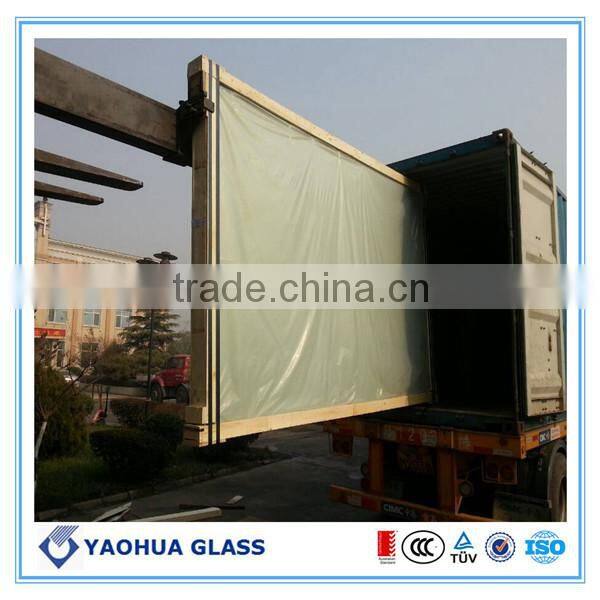 clear laminated safety glass tempered laminated glass price