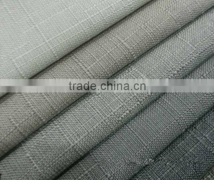 Polyester linen blended fabric for Home textile sofa cloth
