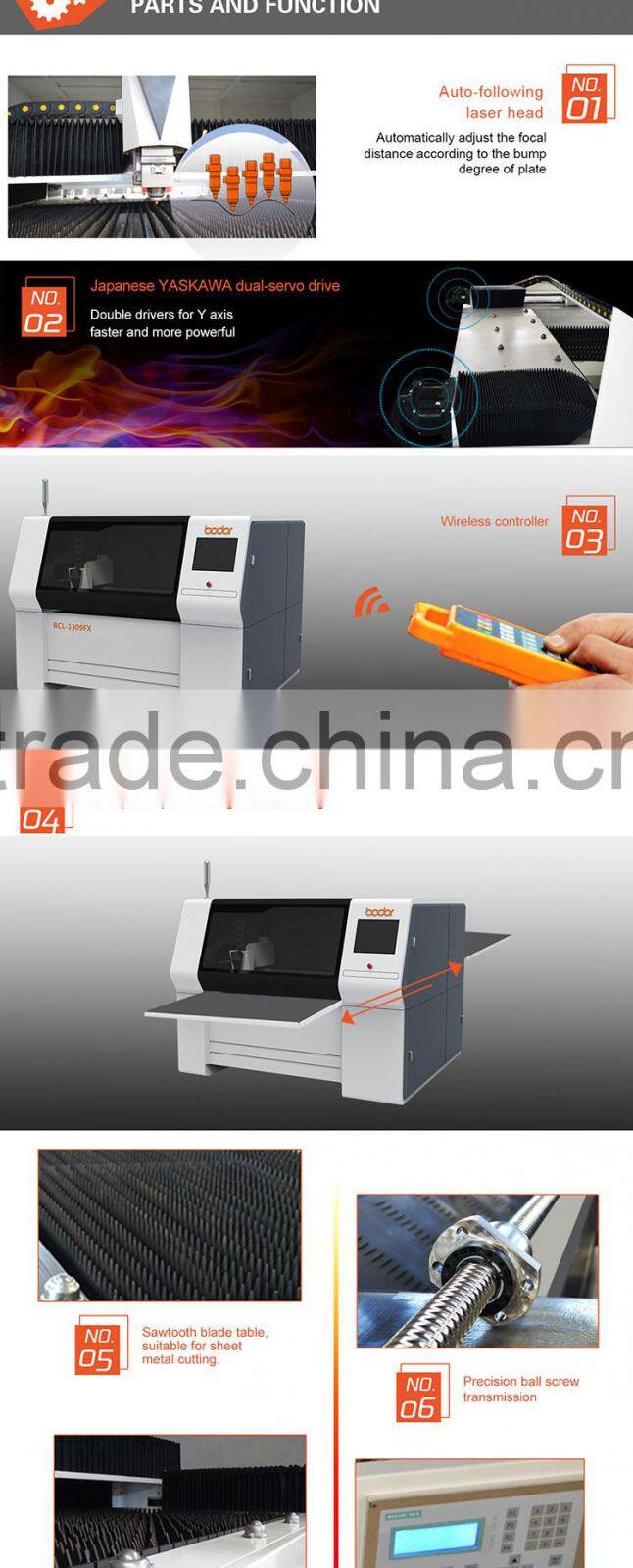 china bodor Staineless steel laser cutting machine cnc