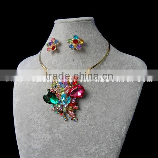 Jewelry fashion,fashional natural red jasper stone jewelry,sale jewelry crystal set