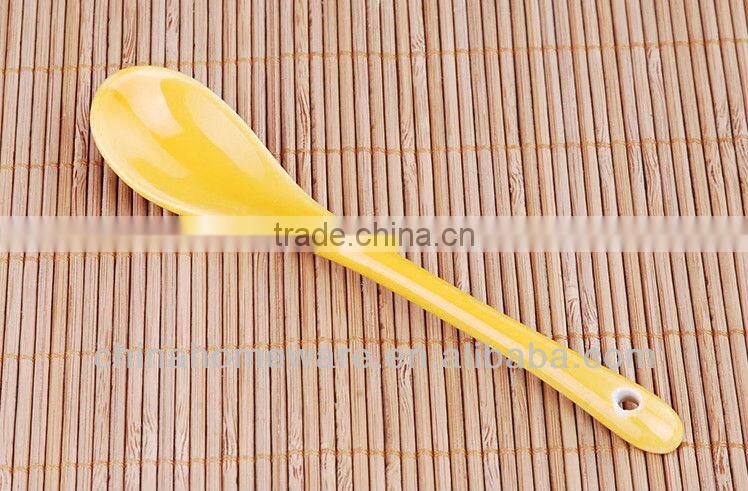 white ceramic coffee spoons