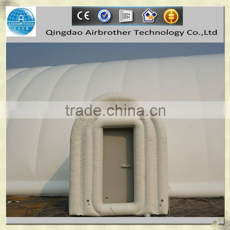 Anti-haze dismountable outdoor inflatable membrane architecture show tent