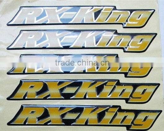 Custom UV proof dome stickers Adhesive sticker label resin sticker sheet