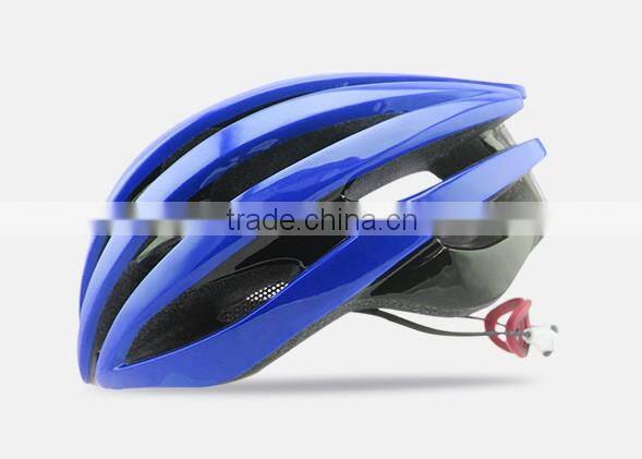 Led warning EPS integrally off road bike helmet
