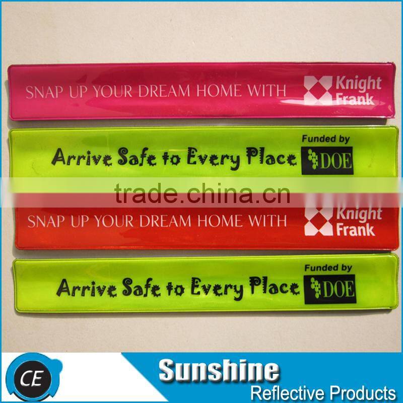2014 hot selling pvc snap bracelets