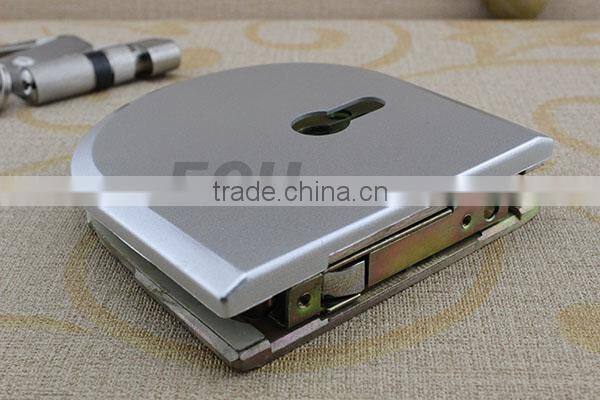 high class iron glass cabinet key lock