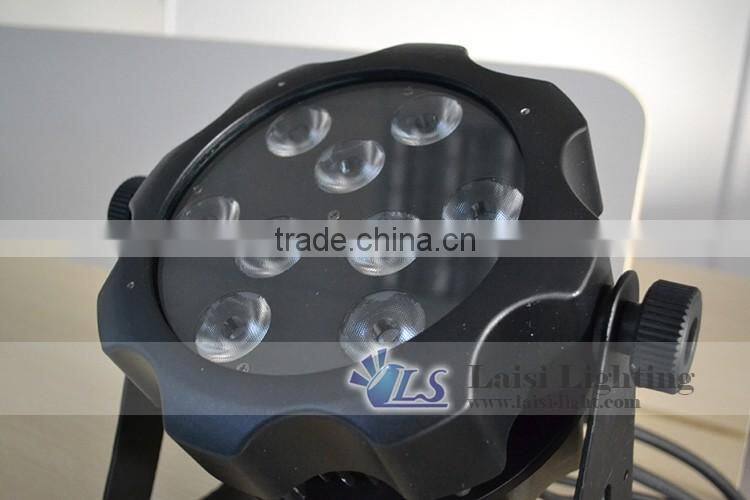 2016 New Multifunctional par light 9pcs * 15w Rgbwa+Uv 6in1 Led Stage Lighting Waterproof Par Light,