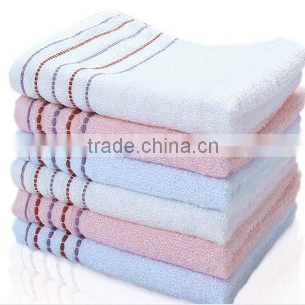 hot sale popular promotion 100%cotton jacquard bath towel design