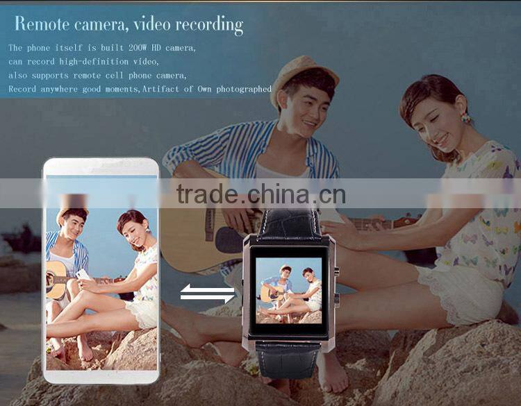 Fashion Touch screen waterproof bluetooth Smart wrist watch