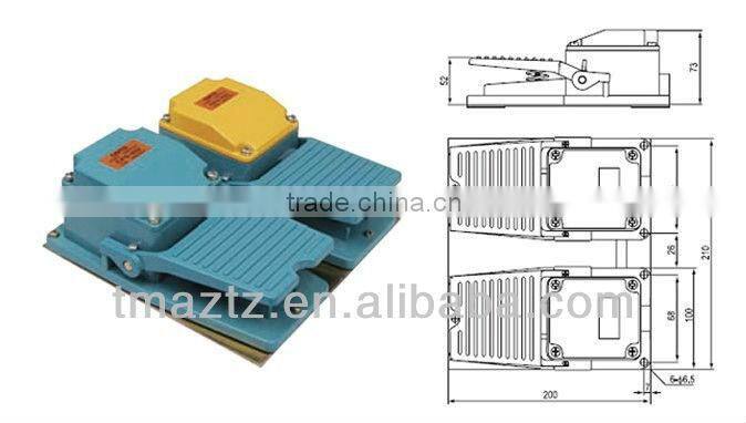 TFS-602 Large Double foot switch