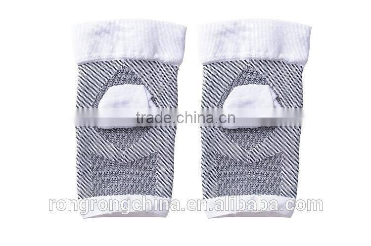 Medical Sport Foot Compression Sleeves White Plantar Fasciitis Sleeve For Unisex