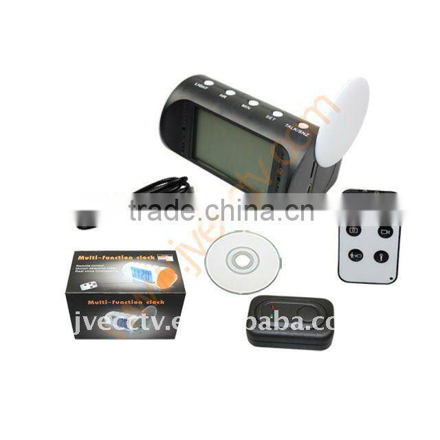 JVE-3311F-1 Clock Camera;motion detection camera;mini video usb