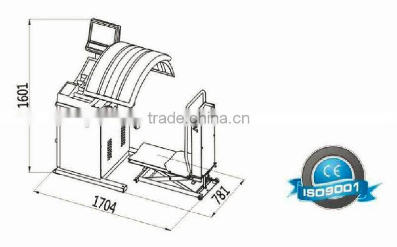 launch garage equipment for sale/ truck wheel balancer