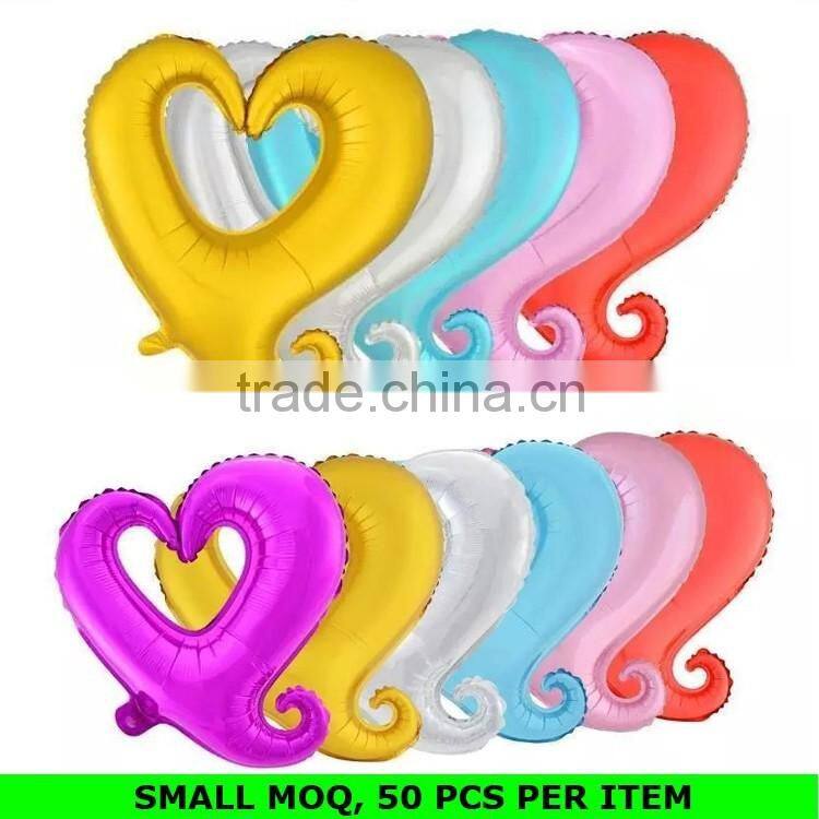 China Wholesale Heart Foil Wedding Balloons