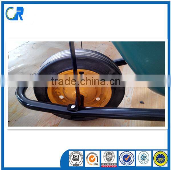 Qingdao manufacturer solid tyre wheel barrow