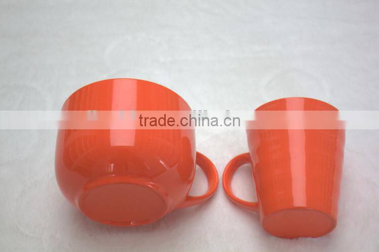 Colorful pottery dinner set gift items liling saida dinner set made in china