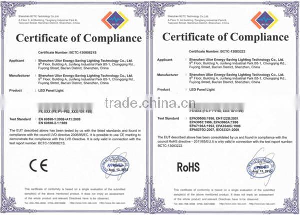 LED lighting factory Dimmable led panel lights 600x600 2.4G Remote control square led panel light with CE ROHS FCC for home