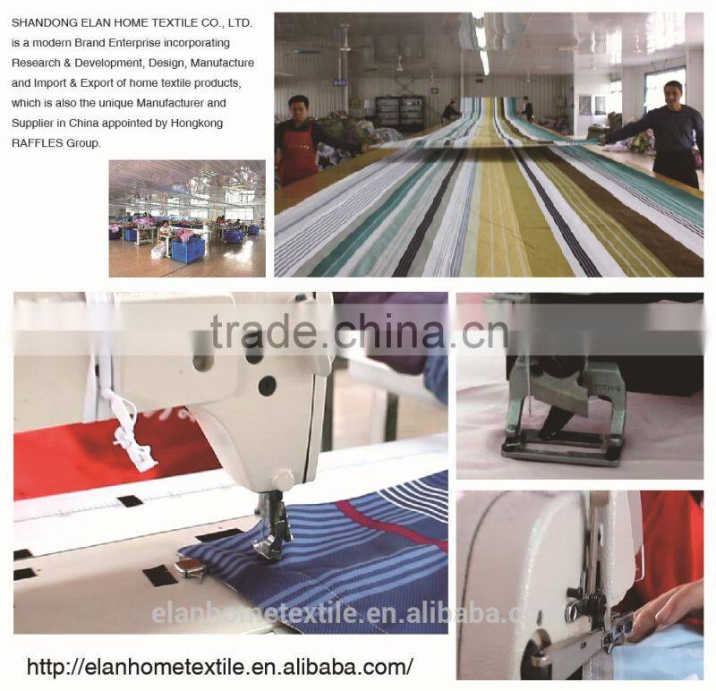 100% cotton 133*72 40s*40s reactive printting luxury quilt cover set with zipper