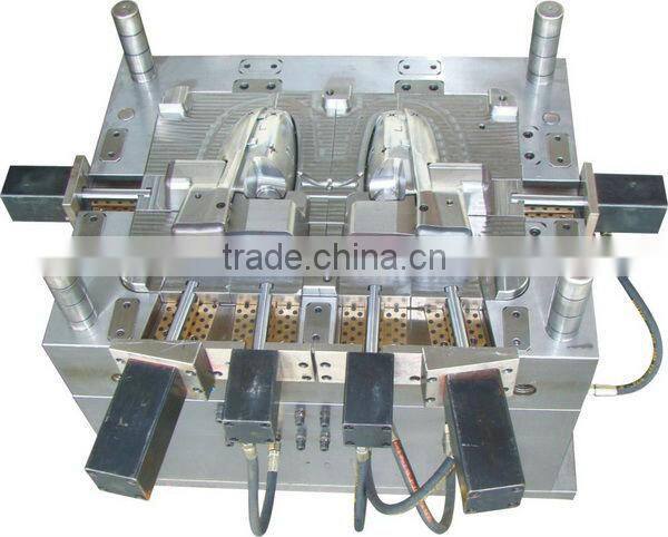 Plastic auto folding side mirror mould