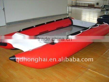 HH-P410 rigid inflatable speed catamaran boat