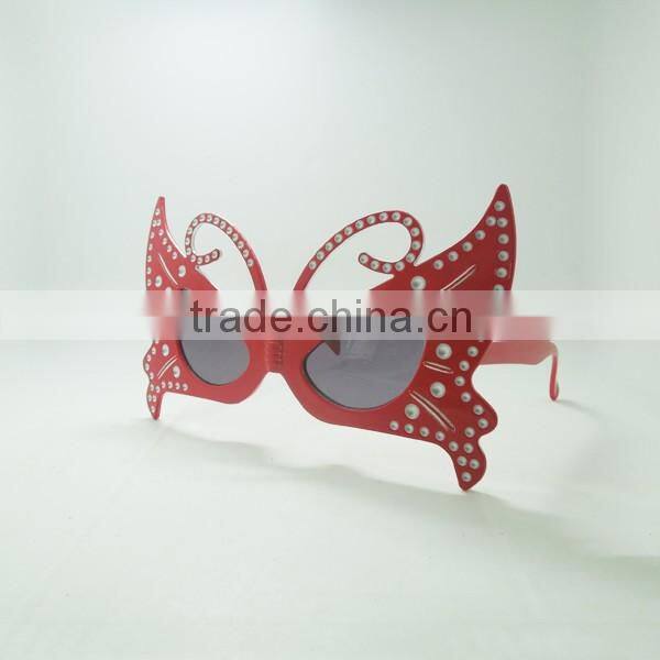 Good Quality Party Sunglasses for Fashion Lady/ Butterfly Shaped