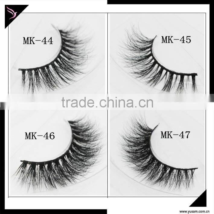 High quality real 3D mink eyelash mink fur eyelash