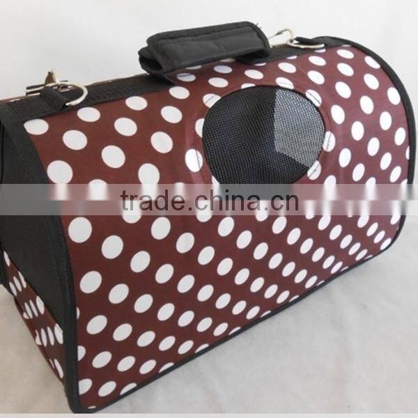 Foldable dog puppy cat pet carrier travel bag