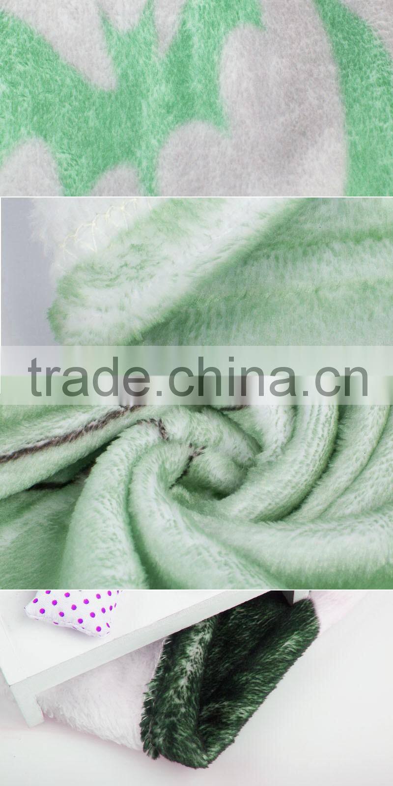 wholesale personalized comfortable heat transfer sublimated polar fleece blanket