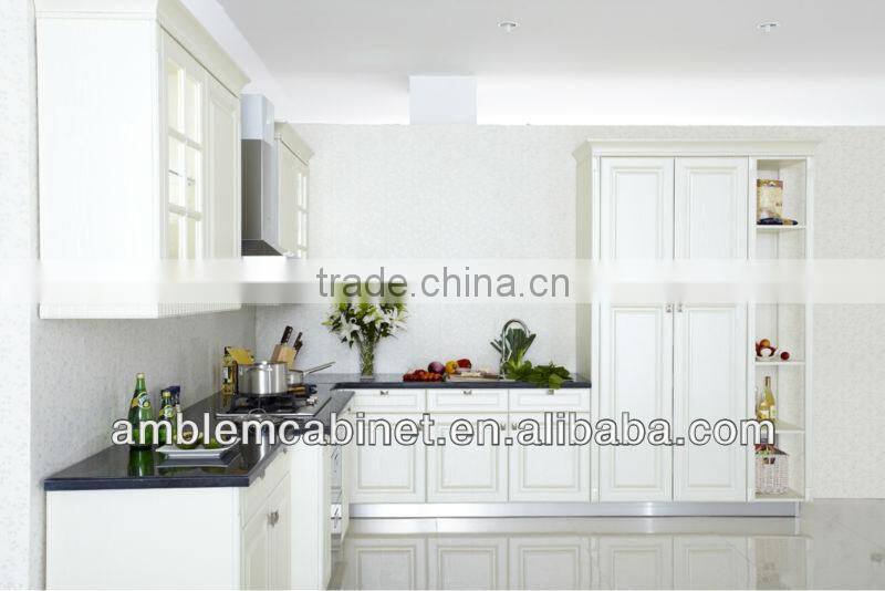 PVC Membrane faced MDF kitchen cabinet