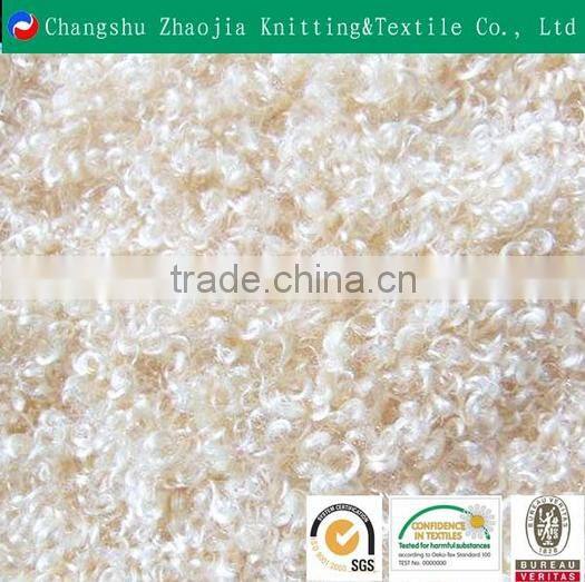 2016 latest customized 100% polyester plain terry cloth fabric wholesale for garment