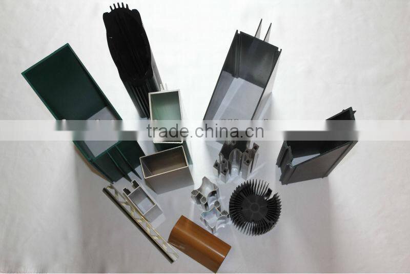 perfiles de aluminio anodizado plana