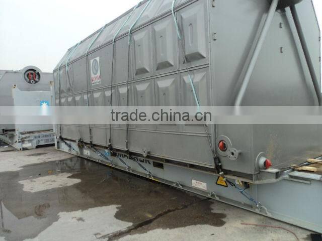 Chain grate double drums coal fired steam boiler